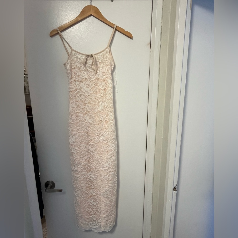 Peppermayo ivory Lace Dress